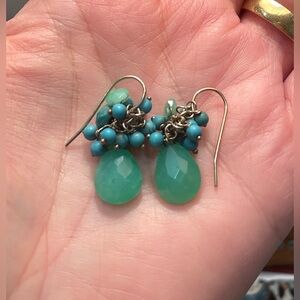 Multi-Stone Drop Earrings